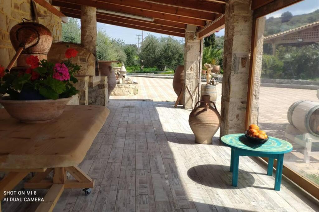Stonehouse Olivelia - Afrathias Beach Tympaki Ngoại thất bức ảnh